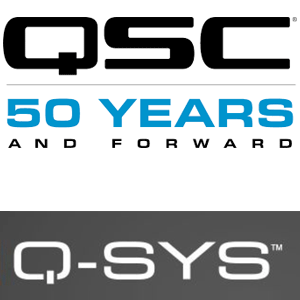 QCS Q-SYS logo