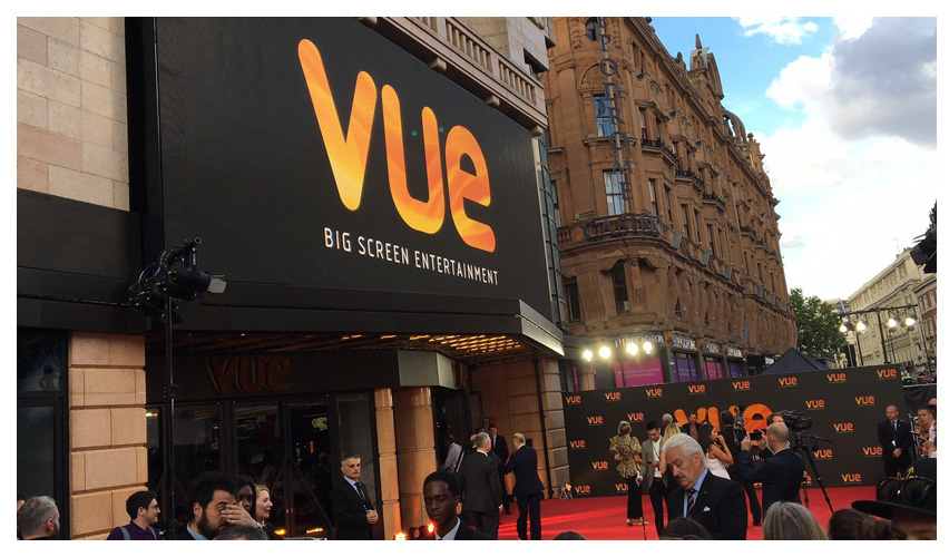 3-month refurbishment of Vue’s flagship cinema, Vue West End in Leicester Square